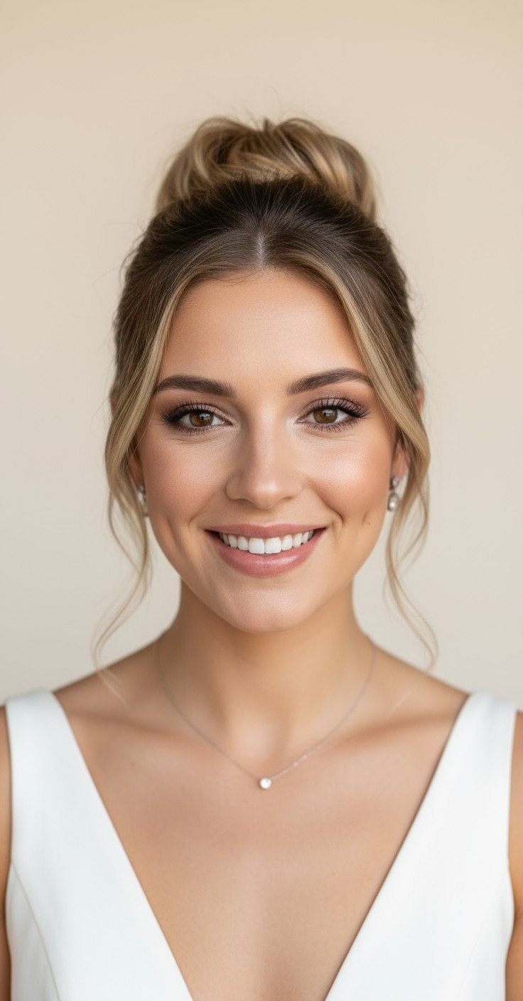 After Messy Bun For Wedding